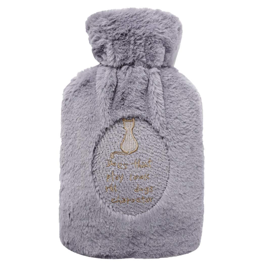 JUSTDOLIFE JUSTDOLIFE Hot Water Bottle Multiuse Portable Fashion Hot Water Bag with Cover for Office