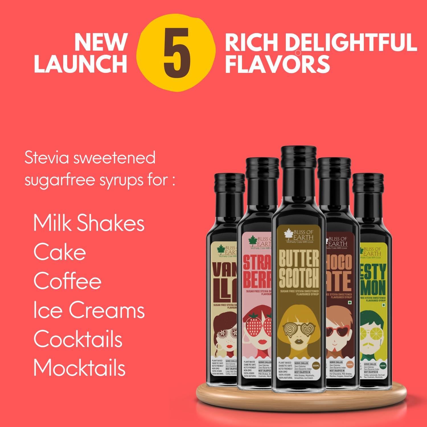 BLISS OF EARTH Bliss of Earth Organic Stevia Leaves Dried, Natural & Sugarfree, Best Taste, 2X100GM