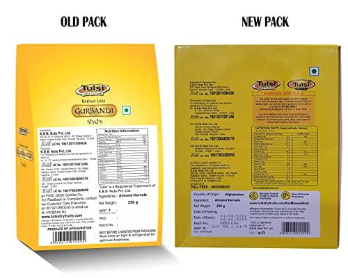 Tulsi Tulsi Badam Giri Girbandi Shahi Almonds 500g (250g x 2)