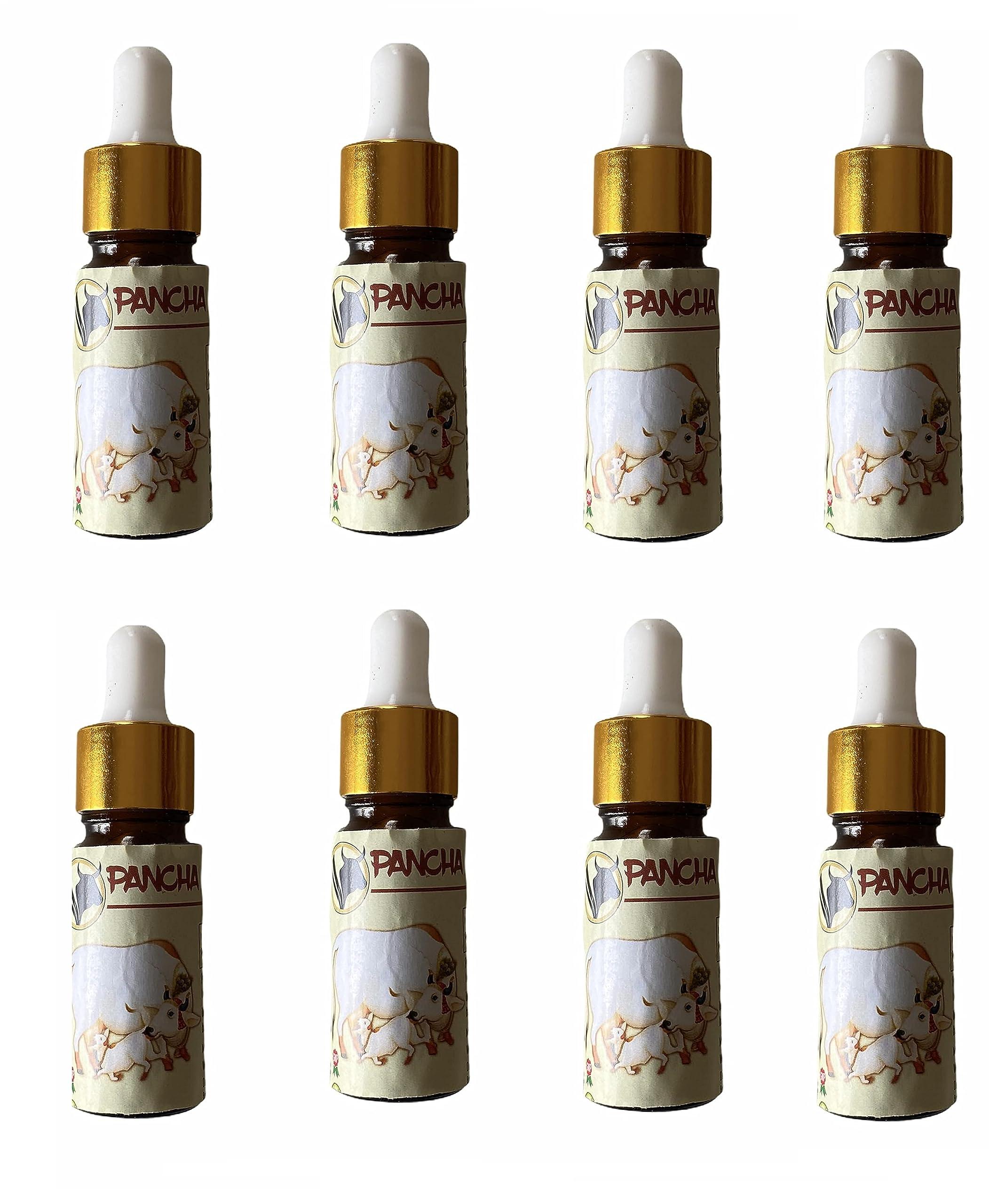 Mediherbz Mediherbz Panchagavya Ghrita Nasal Drop Pure Indian Breed Desi Cow 100% Pure Organic and Natural |Ayurvedic Nasal Drops | Reduces Snoring | Hair fall | Sinus congestion 15 ml (15ml*8)