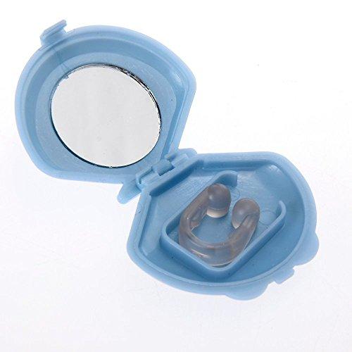 Gadget Hero's Gadget Hero's Snore Stopper, Anti Snore Silicone Nose Clip with Carry Case.