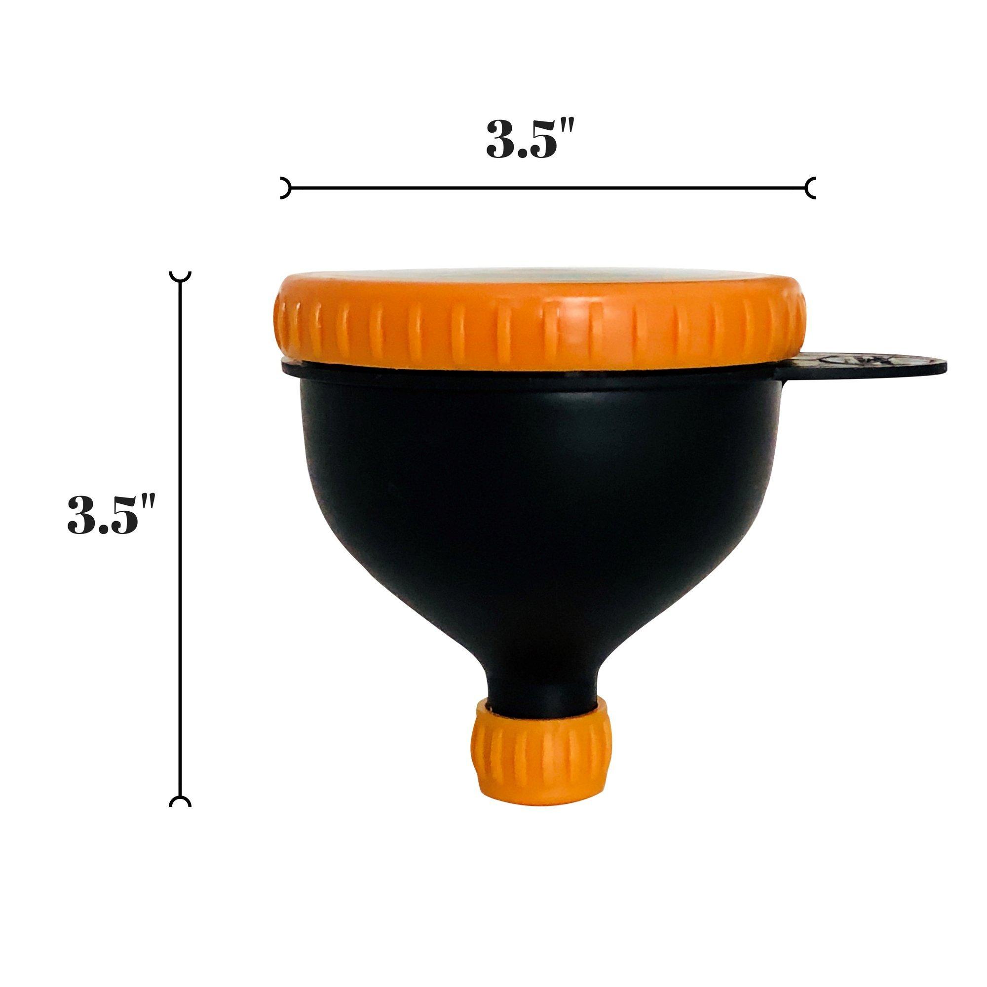 Three Drops of Life Active Lifestyle Funnel, Best Protein Supplement Funnels for Pre and Post Workout Supplements | Fits Water Bottles for Liquids (1, 230ML)