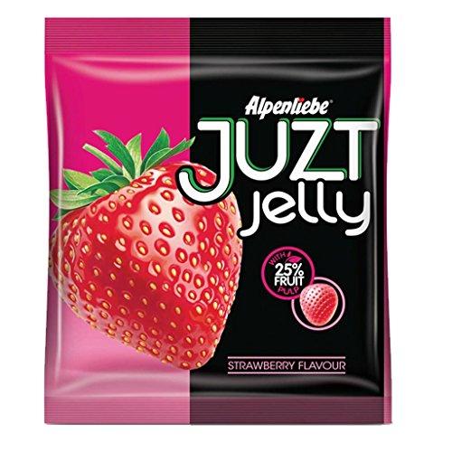 Alpenliebe Alpenliebe Candy, Just Jelly (Strawberry), 118.4g Pouch