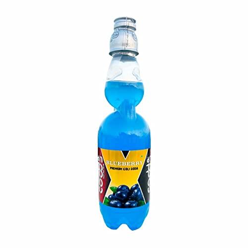 CODDUP Feel the thrill Codd Up Premium Goli Soda | Assorted Flavours | Pack of 6 - 300 ml Each (Blueberry)