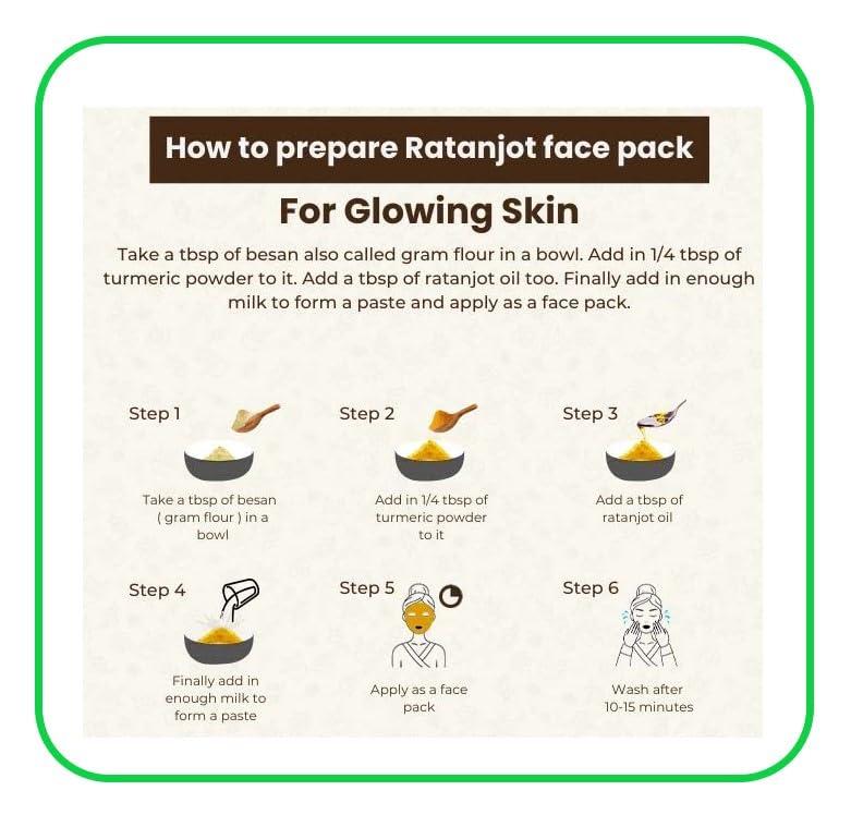 3V PRODUCTS 3V PRODUCTS Ratanjot Powder 75g | Alkanet Root | Vembalam Pattai | Laljadi | Alkanna Tinctoria (Pack of 1)