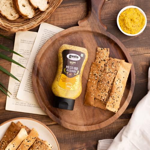 Gusto Foods Gusto Foods Mustard Kasundi Sauce 300g | Authentic Pungent Mustard Sauce | Traditional Bengali Mustard Sauce