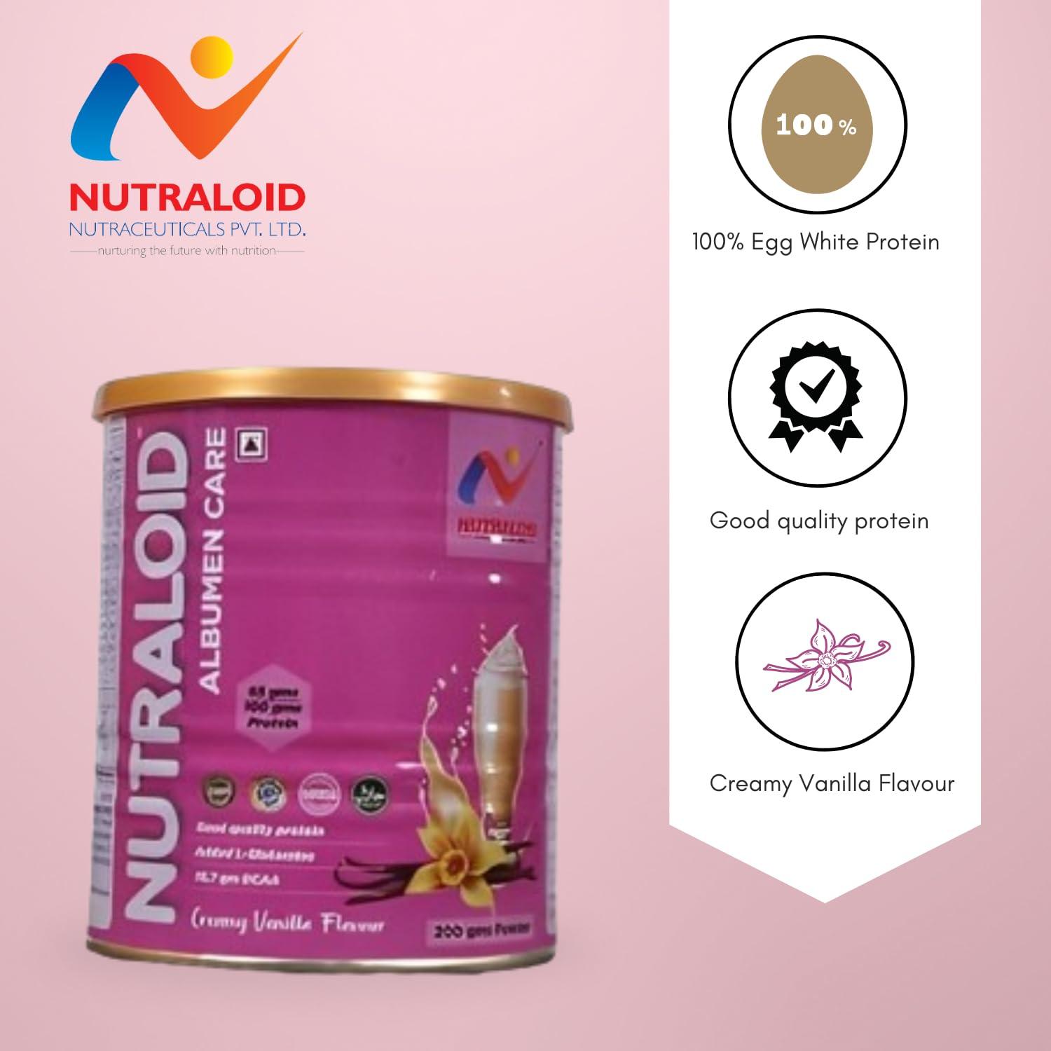 NUTRALOID NUTRALOID ALBUMENCARE PROTEIN POWER [Egg white powder].