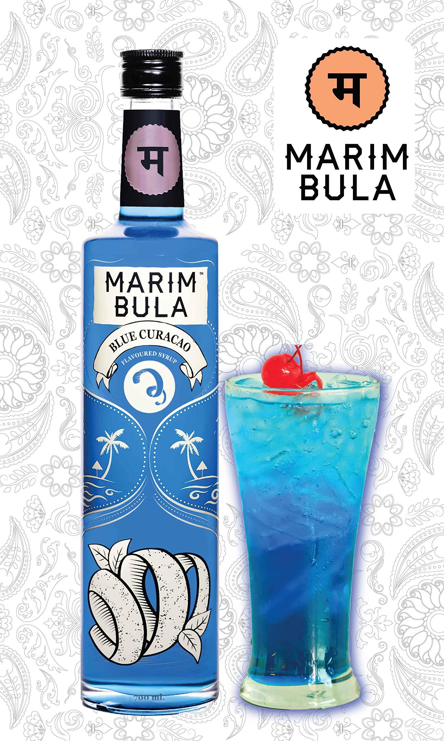 Marim Bula Marim Bula Flavoured Fruit Syrup 1000ml (Blue Curacao)