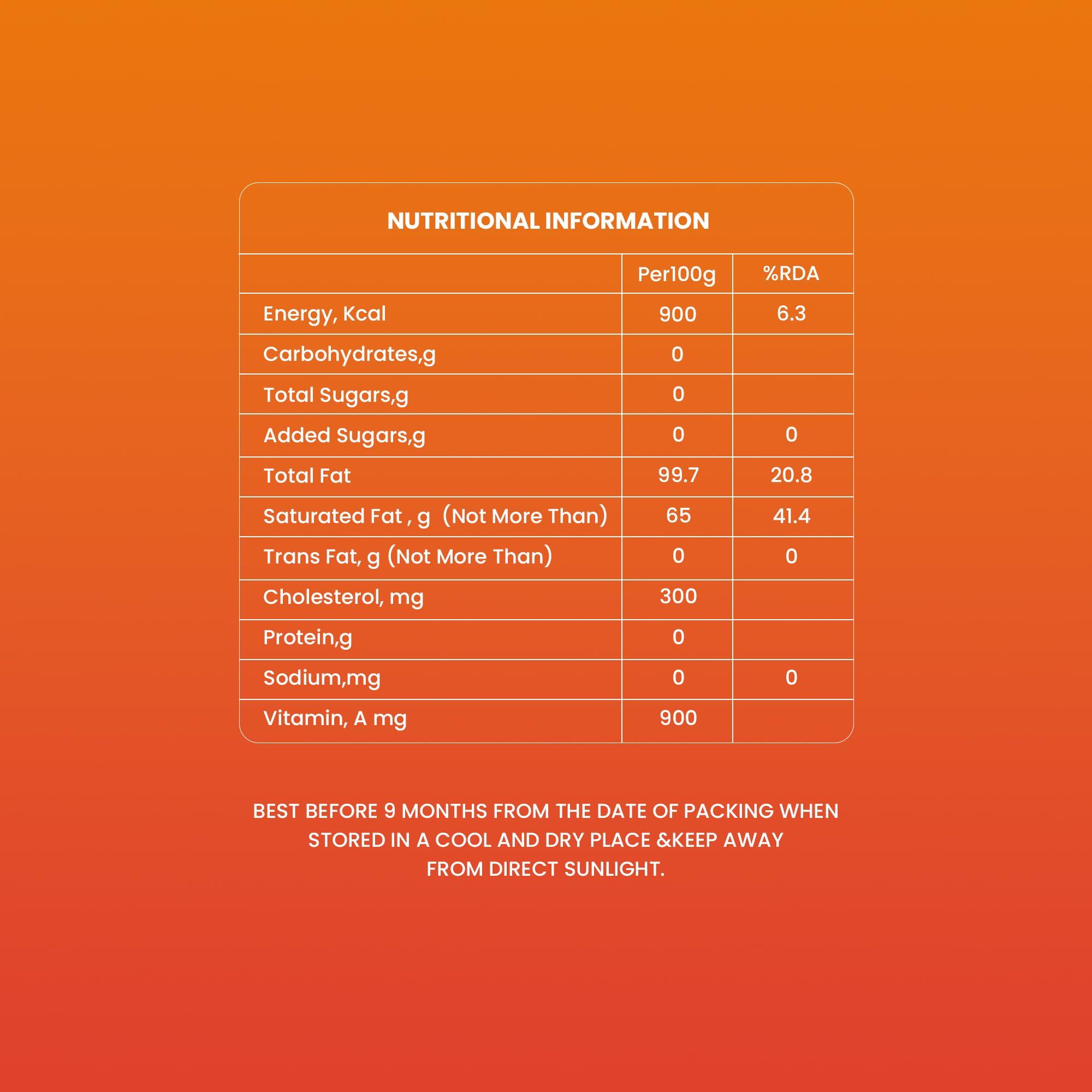 Milma Milma Pure Cow Ghee - 1 litre: Nourishment in Every Drop