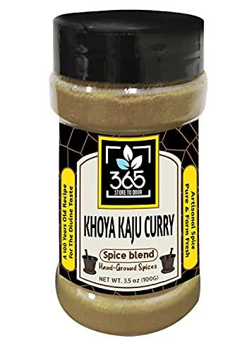 365 STORE TO DOOR 365 STORE TO DOOR Indian Spice – Khoya Kaju Curry Masala, 100 gm | Homemade Powdered | for Healthy Cooking | Ready to use | All Seasonings Spices | Pure & Hygiene | Spice Mix – Pack of 1