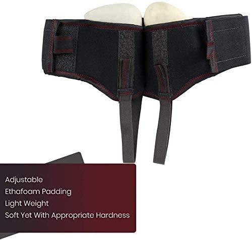 GoodsHealthShop GoodsHealthShop Hernia belt for Men/hernia support brace before/after Hernia Surgery with 2 compression foam pads ((L) 36-40)