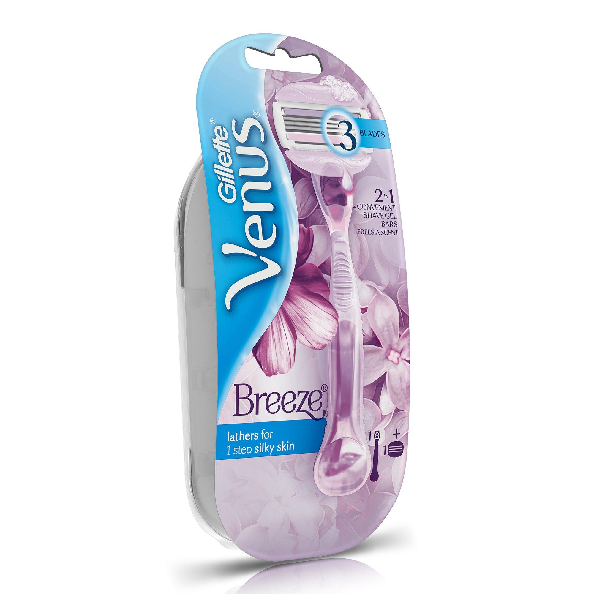 Gillette Venus Gillette Venus Breeze Razor for Women, 1 Piece