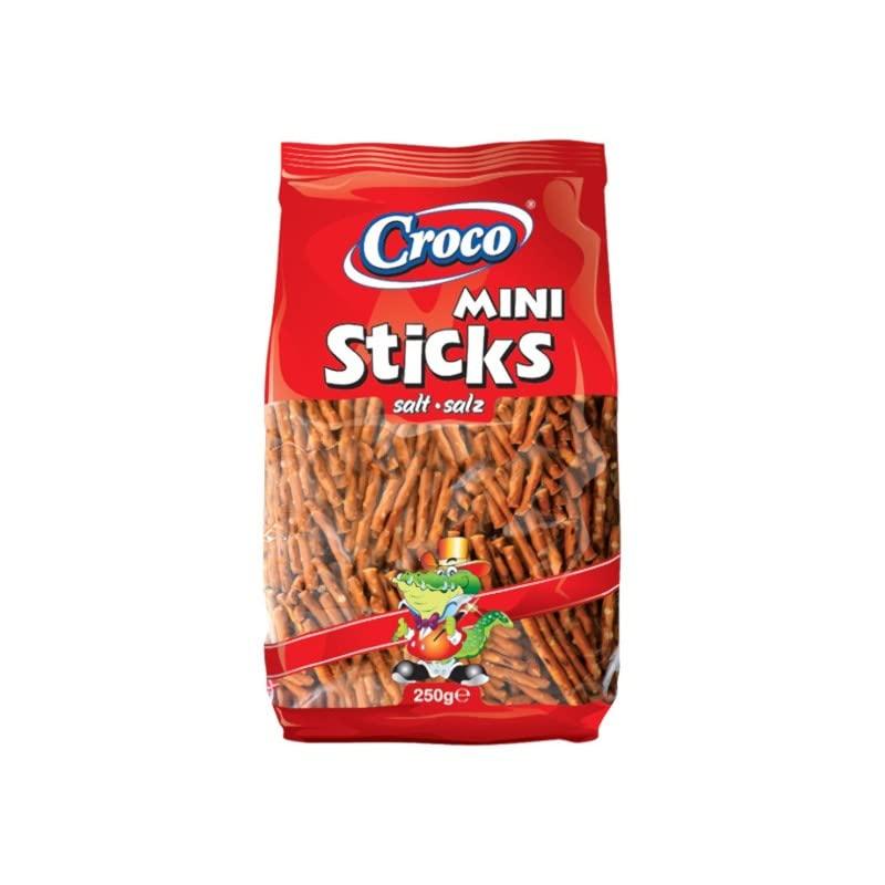 Croco Croco Mini Sticks 250G | Pretzels | Bagel Chips | Imported Snacks