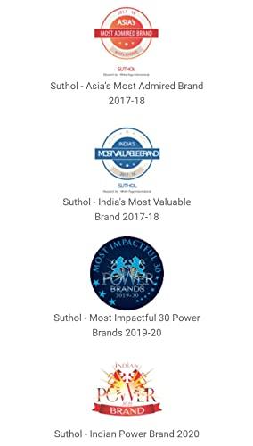 BOROLINE BOROLINE\'s Suthol Active Chandan 200 ml X 4 | Stops Skin Irritations, Prickly Heat, Itching, Rashes | With Neem, Turmeric, Marigold & Aloe vera (Pack of 4)