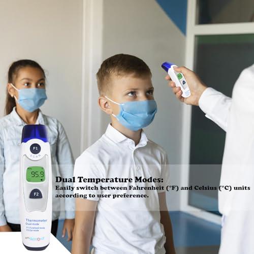 BPL Medical Technologies BPL Medical Technologies Accu Digit Non Contact Dual Infrared Thermometer, Multi-Purpose, Wide Range (White)