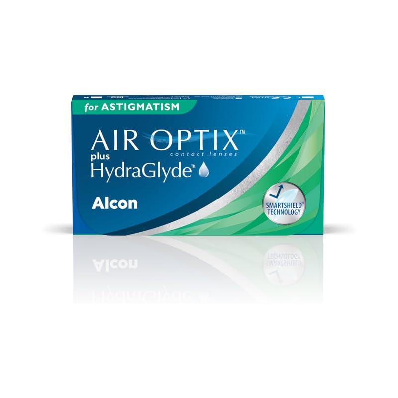 ALCON Air Optix Plus Hydraglyde for Astigmatism (Toric) Monthly Reusable Contact Lenses - Pack of 3 (BC 8.7mm, -5.75 Diopters, Cyl -2.25, Axis 170) From Alcon