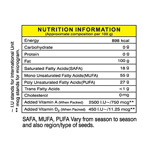Natural Natural - Refined Ground Nut Oil | Mungfali Oil | Peanut Oil For Cooking | Zero Cholestrol | Added Vitamins | Healthy Cooking | 5 Ltr | Pack of 1