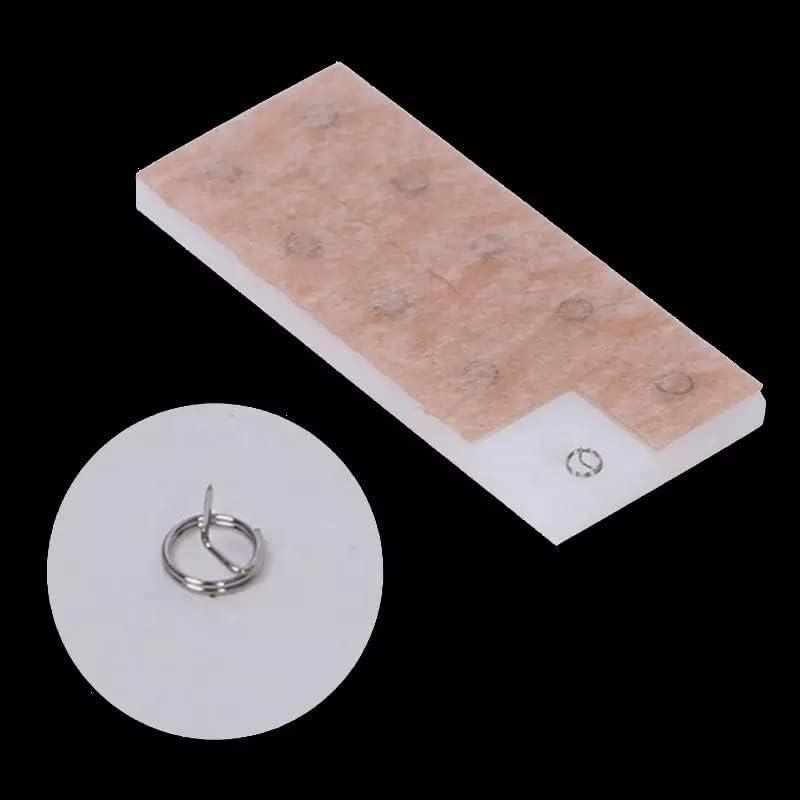 PCS POWEREST PCS Acupuncture Acupressure Ear Auricular Press Needles Stickers (PACK Of 100)