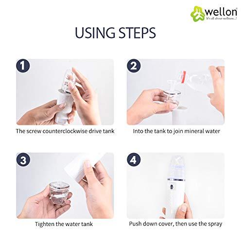 WELLON Wellon Big Nano Mist Spray Sanitizer, Best mini pocked Sized Sanitizer Machine