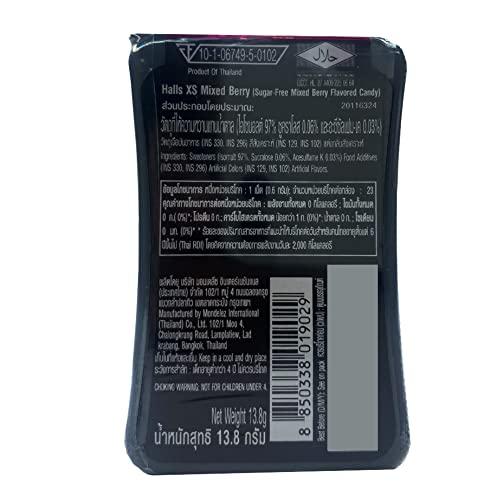 HALLS Halls XS Mixed Berry Flavored Sugar Free Candy, 0.5 oz / 15 g