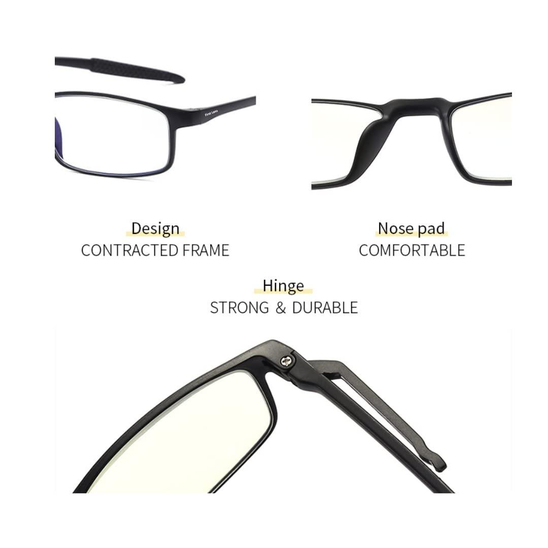 First Lens First Lens Delicate Blue-Light Reading Glasses RG_1067 (+1.00)