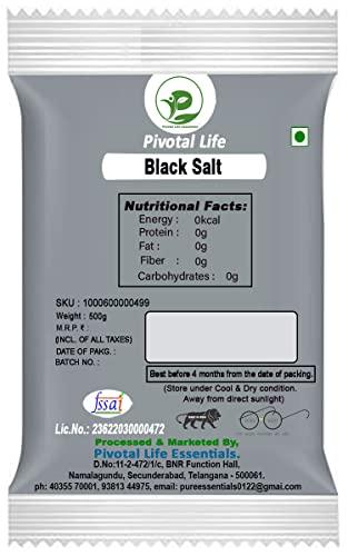 Pivotal Life Essentials Pivotal Life Black Salt, Bit Lobon, kala Namak 500g