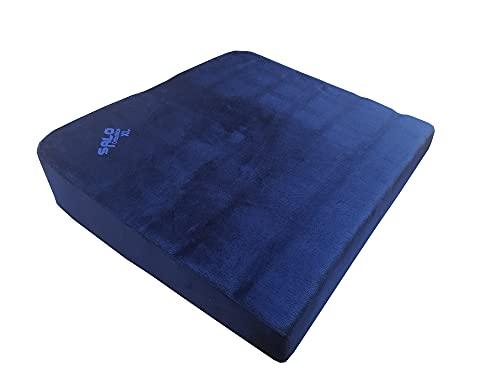 SALO ORTHOTICS SALO ORTHOTICS Donut Seat Pillow (with Covered Hole) - Useful in Maternity, Piles, Fistula, Tailbone Pain, Postpartum and Hemmorhoids (for Bodyweight Upto 125Kg Weight) | Size - XL, Color-Blue