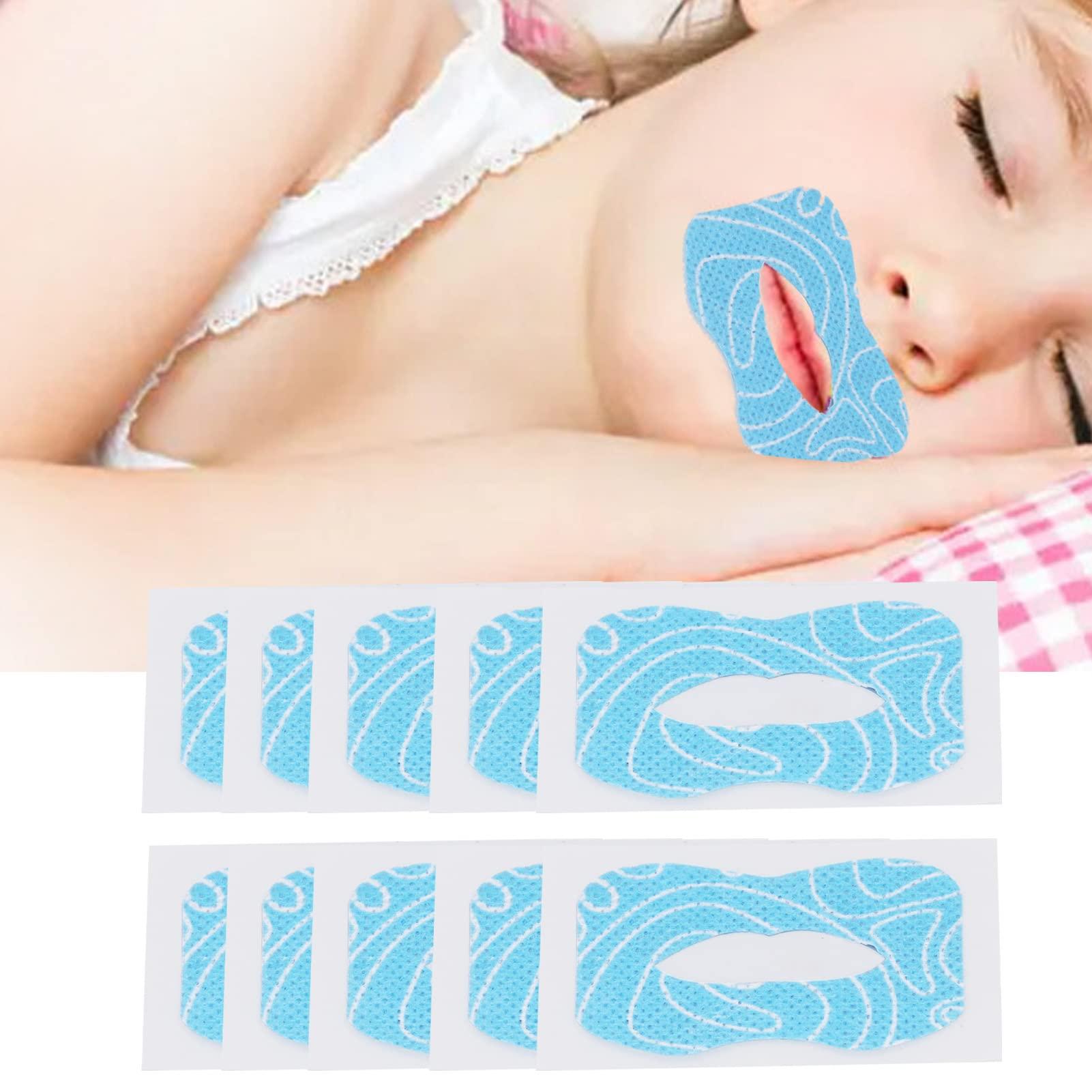 Folanda Kids Sleep Strips 30Pcs, Gentle Mouth Tape for Better Nose Breathing, Stretchable Nighttime Mouth Sleep Aid, Reducing Mouth Breathing, Improved Nighttime Sleeping and Instant Snoring Relief
