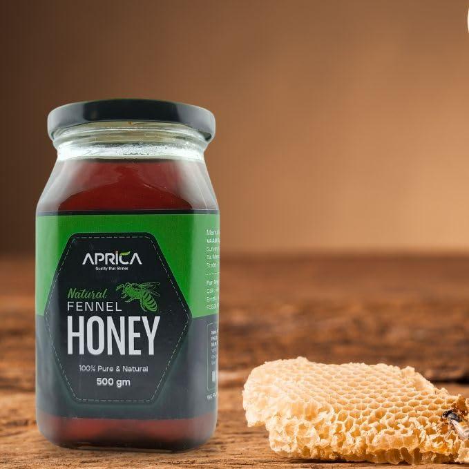 APRICA Natural Multiflora Honey | 100% Natural - No Adulteraton (Natural Honey)