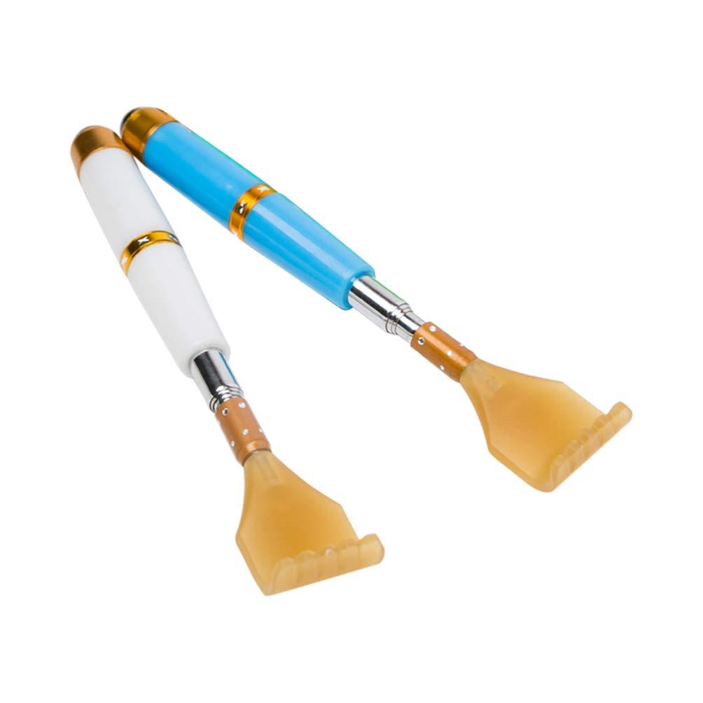 Milisten Milisten Back Scratcher Stretch Adjustable Stainless Steel Back Massager