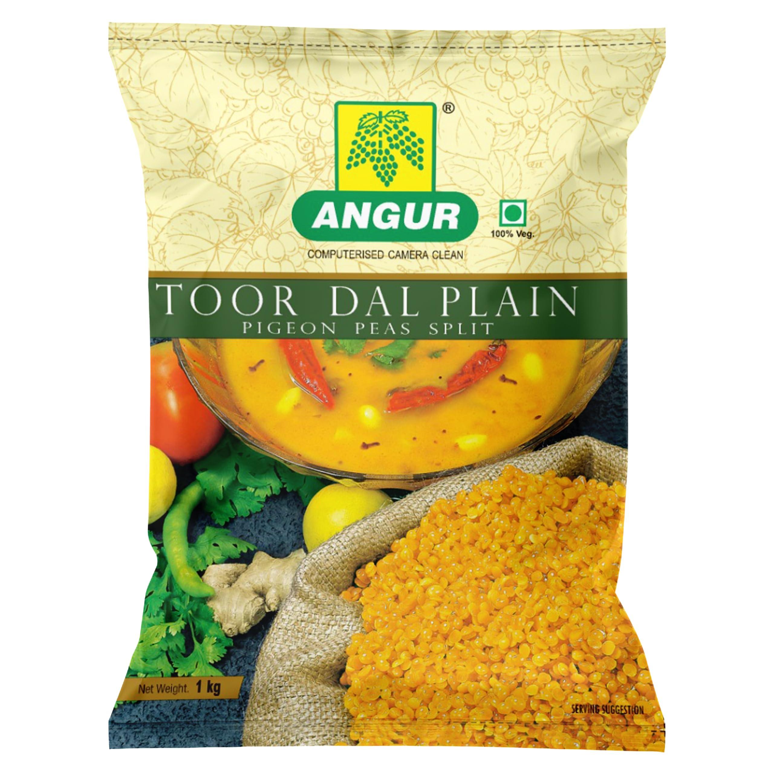 ANGUR Angur Plain Toor Dal 1Kg