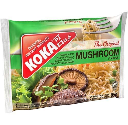 KOKA KOKA Instant Noodles - Mushroom Flavour(85 gm x Pack of 9) \"(HALAL Certified)\"