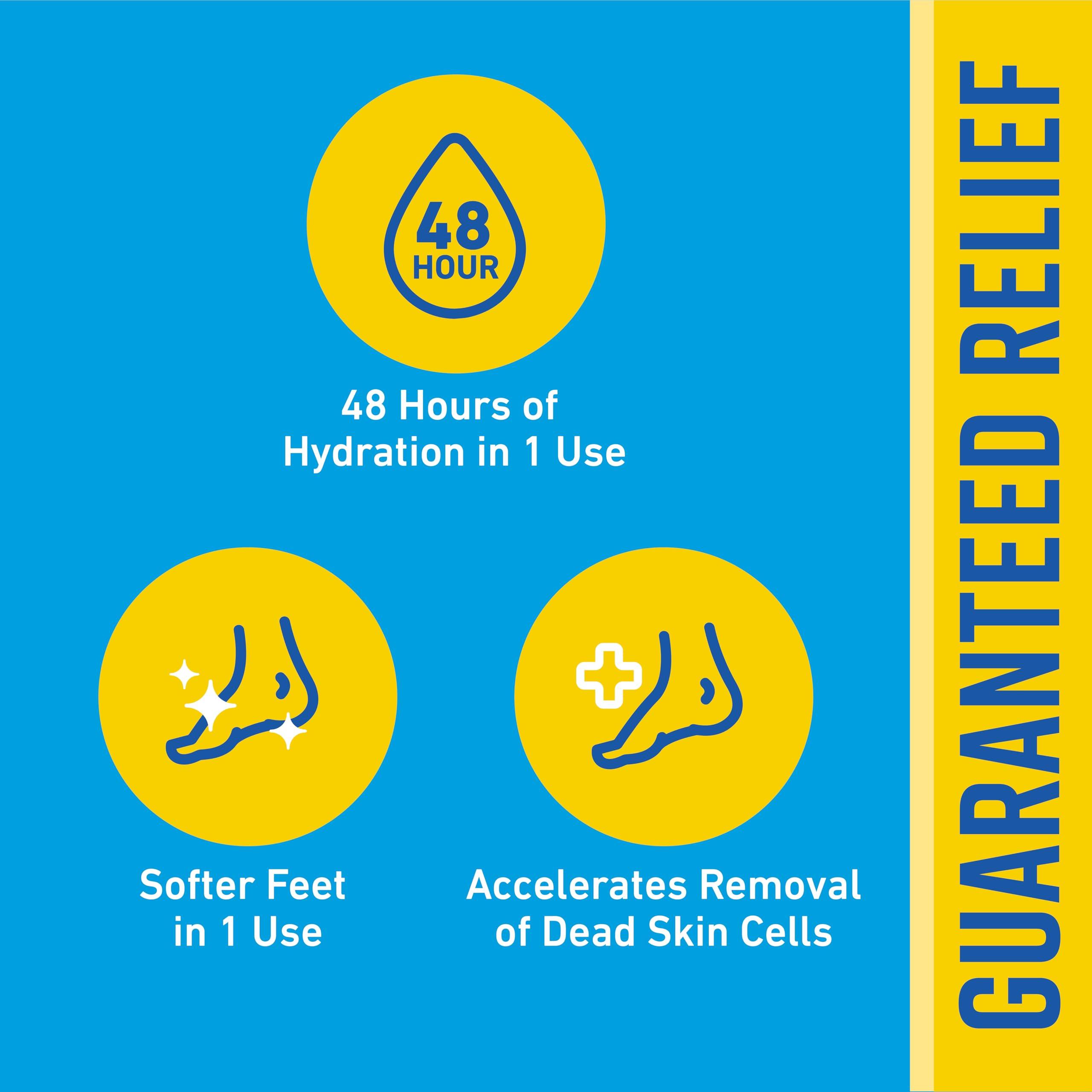 O'Keeffe's O\'Keeffe\'s K0400008 Healthy Feet Exfoliating Foot Cream, 3 ounce Tube