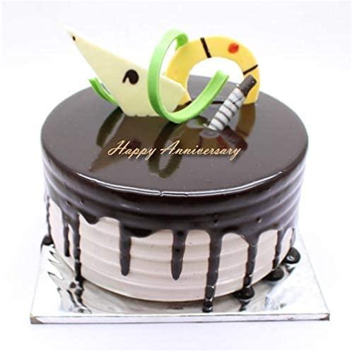 80 ROSE GARDEN 80 Rose Garden Choco Vanila Cake for Birthday, Anniversary, Special Occasion -500 Grams