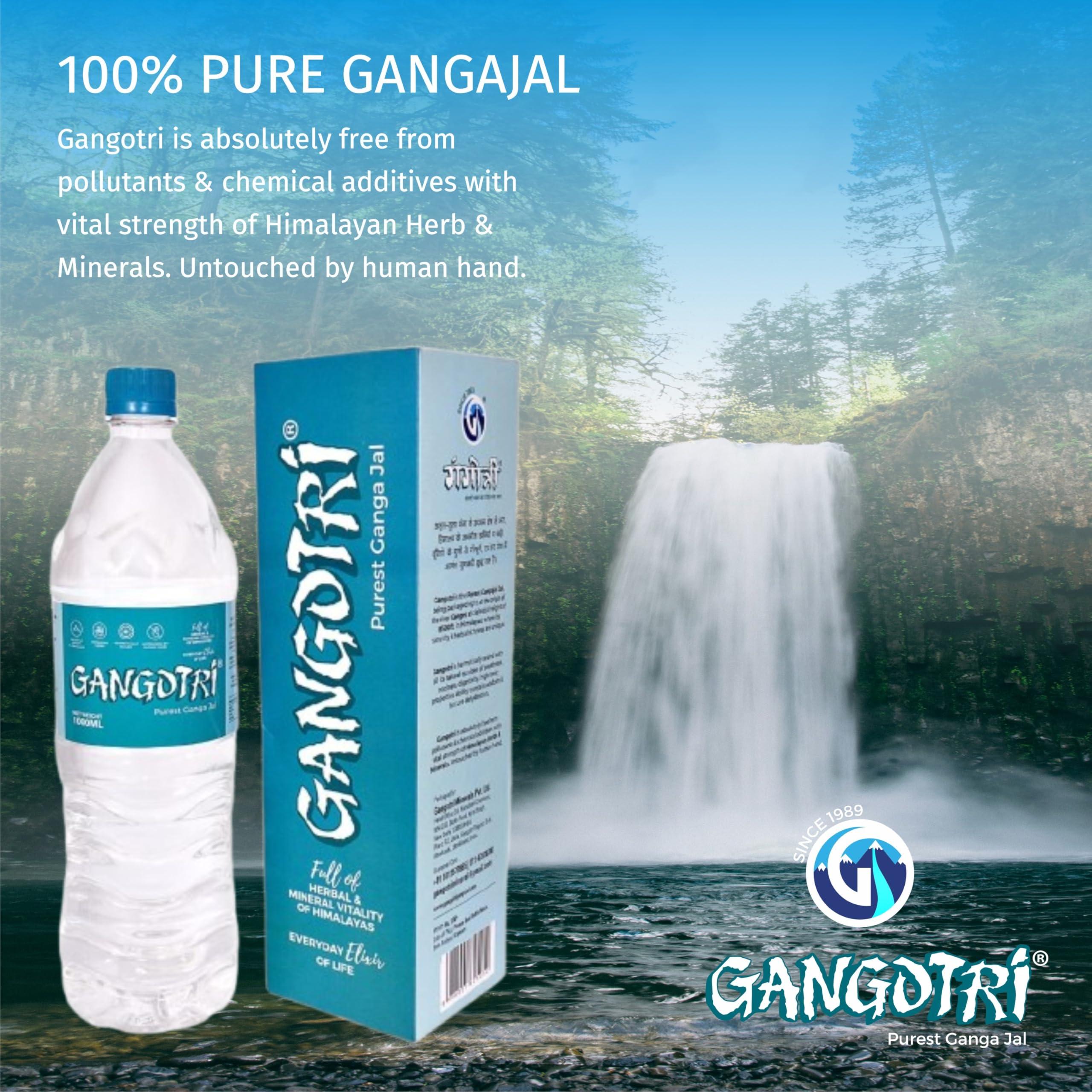 Gangotri Gangotri purest Gangajal 330 ML (Pack of 6 Bottle)