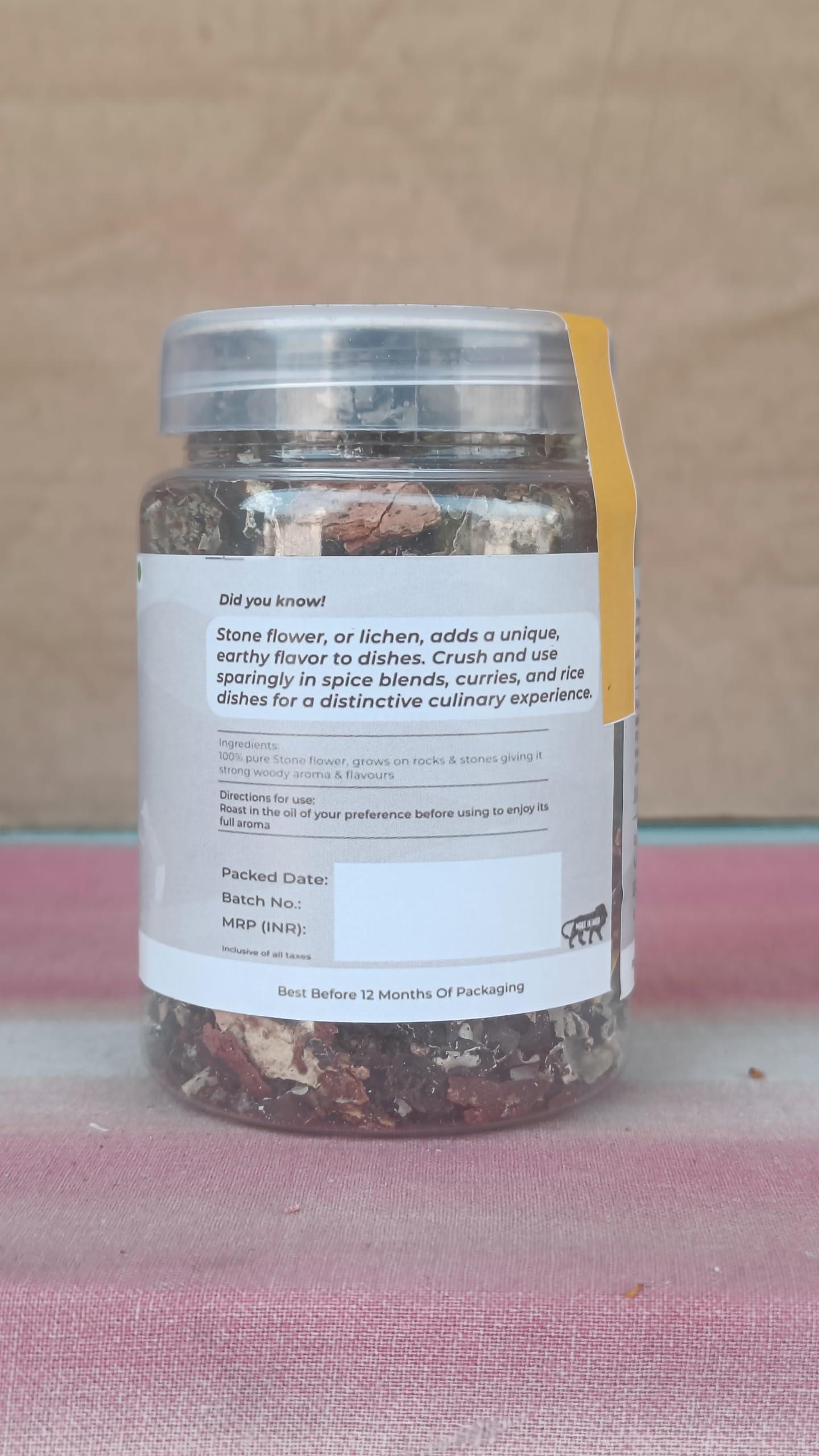 anamaya Stone Flower Spice | Pathar Phool | Dagad Phool | Chhabila | Kalpasi | Permalia Perlata | Rock Flower Stone | Patthar Ke Phool | Biryani Flower | 30 Gram Pack of 1