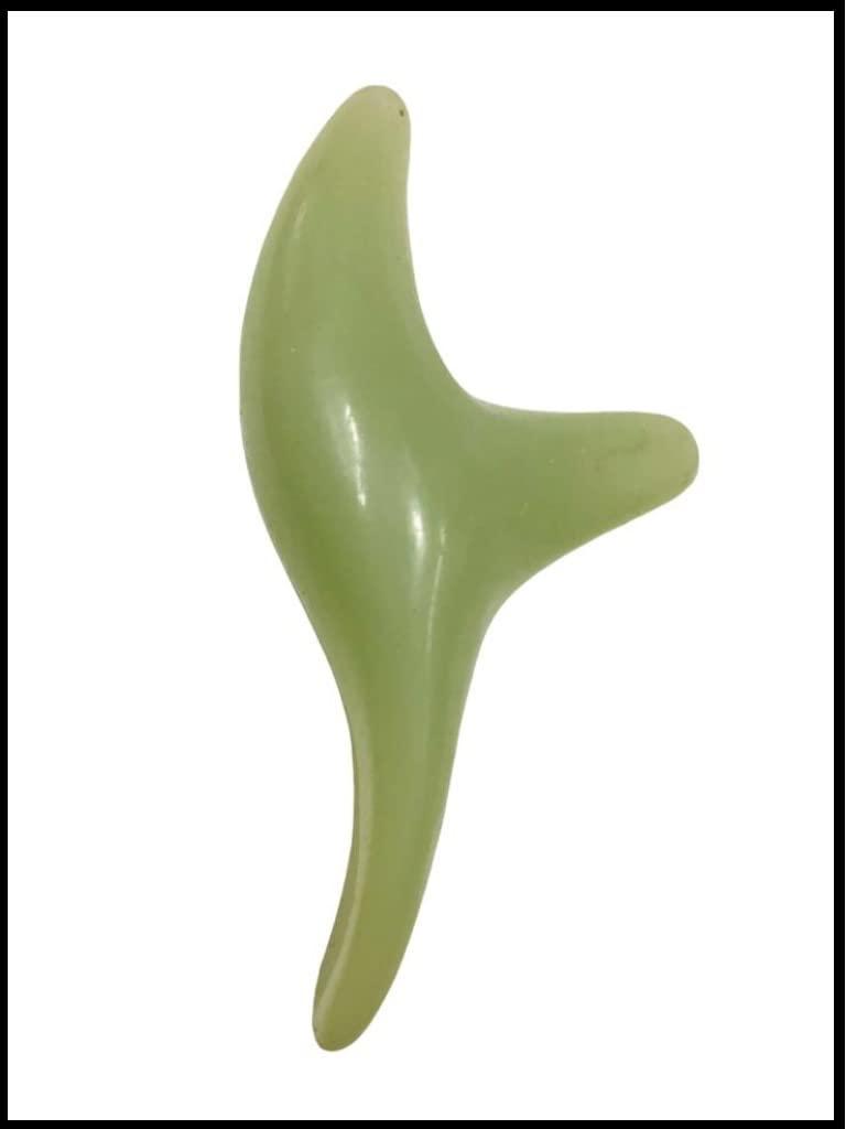 ACS ACS Plastic Gua Sha Massage Tool For Body Scraping Massager (Green)