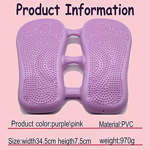 Marrone Marrone Inflatable Stepper, 2 in 1 Balance Stepper, Inflatable Stepper for Women PVC Massage Dots Wobble Balance Cushion Board Foot Peddle Exerciser ( Multi )