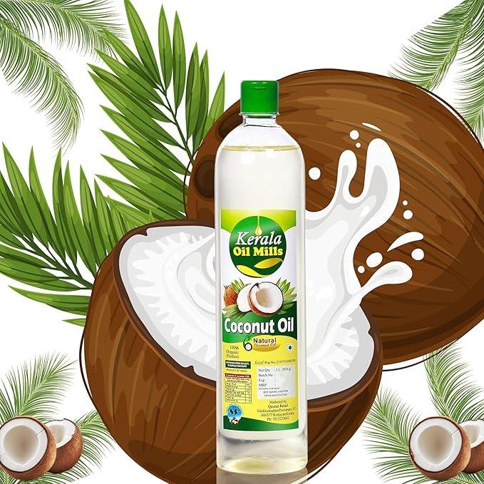 Kerala Oil Mills Kerala Oil Mills Coconut Oil [Cooking & Hair Oil] 100% Natural 2 L