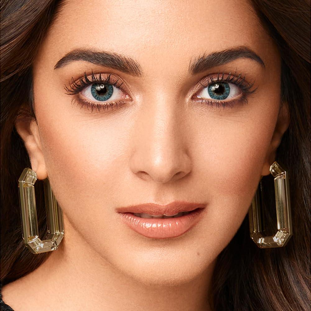 AQUALENS CONTACT LENSES Aquacolor Premium Monthly Disposable Color Contact Lens - 2 Lens Pack, Color-Sunkissed Gray