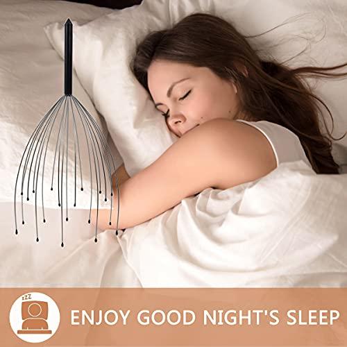 Svjetiq Svjetiq 2-Pack Scalp Massagers, Handheld Head Massage Tingler, Scalp Head Massager with 12 Fingers for Head Body Relaxing, Scalp Stimulation and Stress Relief (Random Colors)