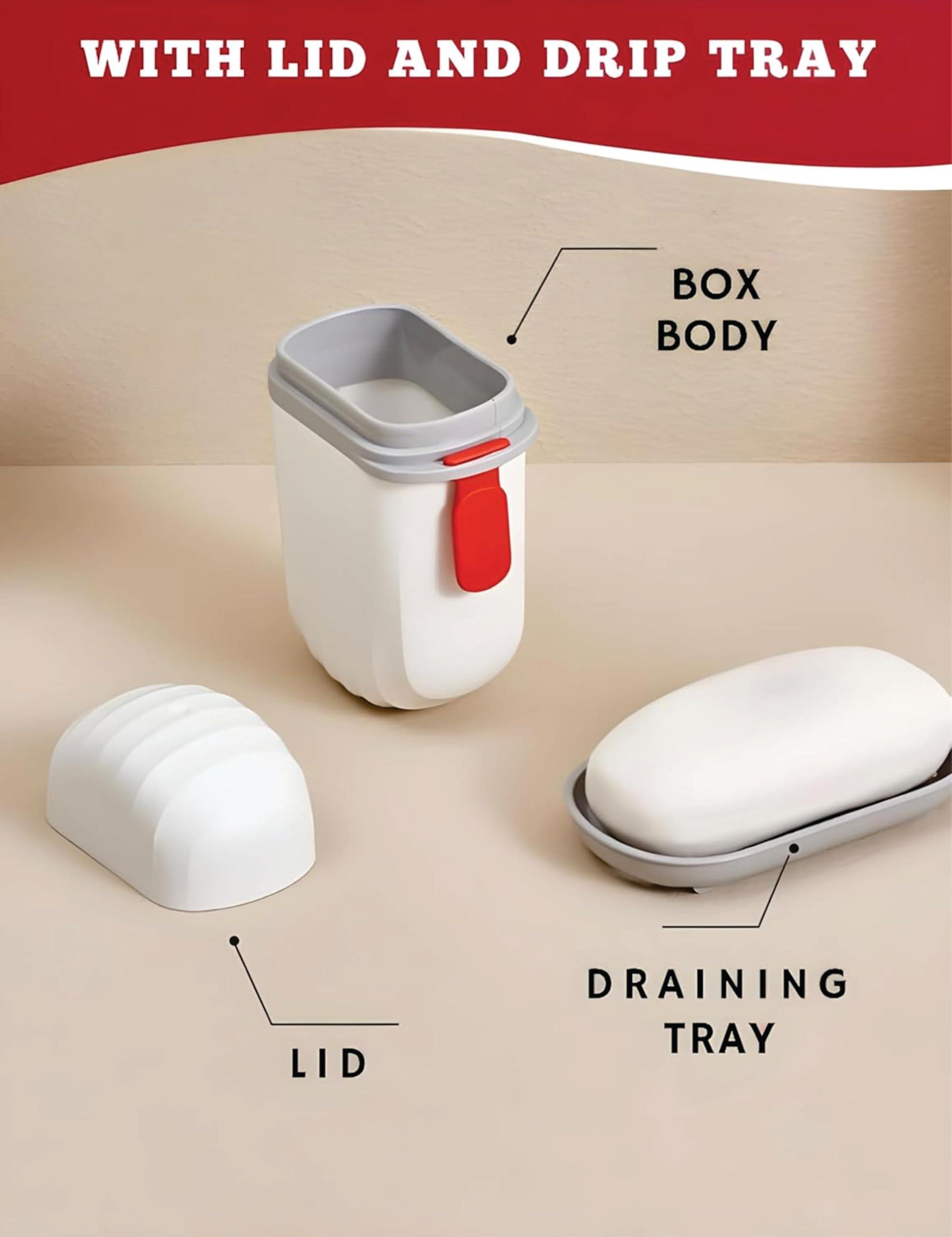 Vedarya Vedarya Natural Alum Bar - 100g (PACK OF 5) with a Travel Case | Alum Block | Fitkari Stone Bar | Phitkari Alum Stone for Aftershave. Razor Burn Relief, Sweat Control , Skin Soothing, Skin Tightening, Water Purification, Underarm Deodrant| Long-Lasti