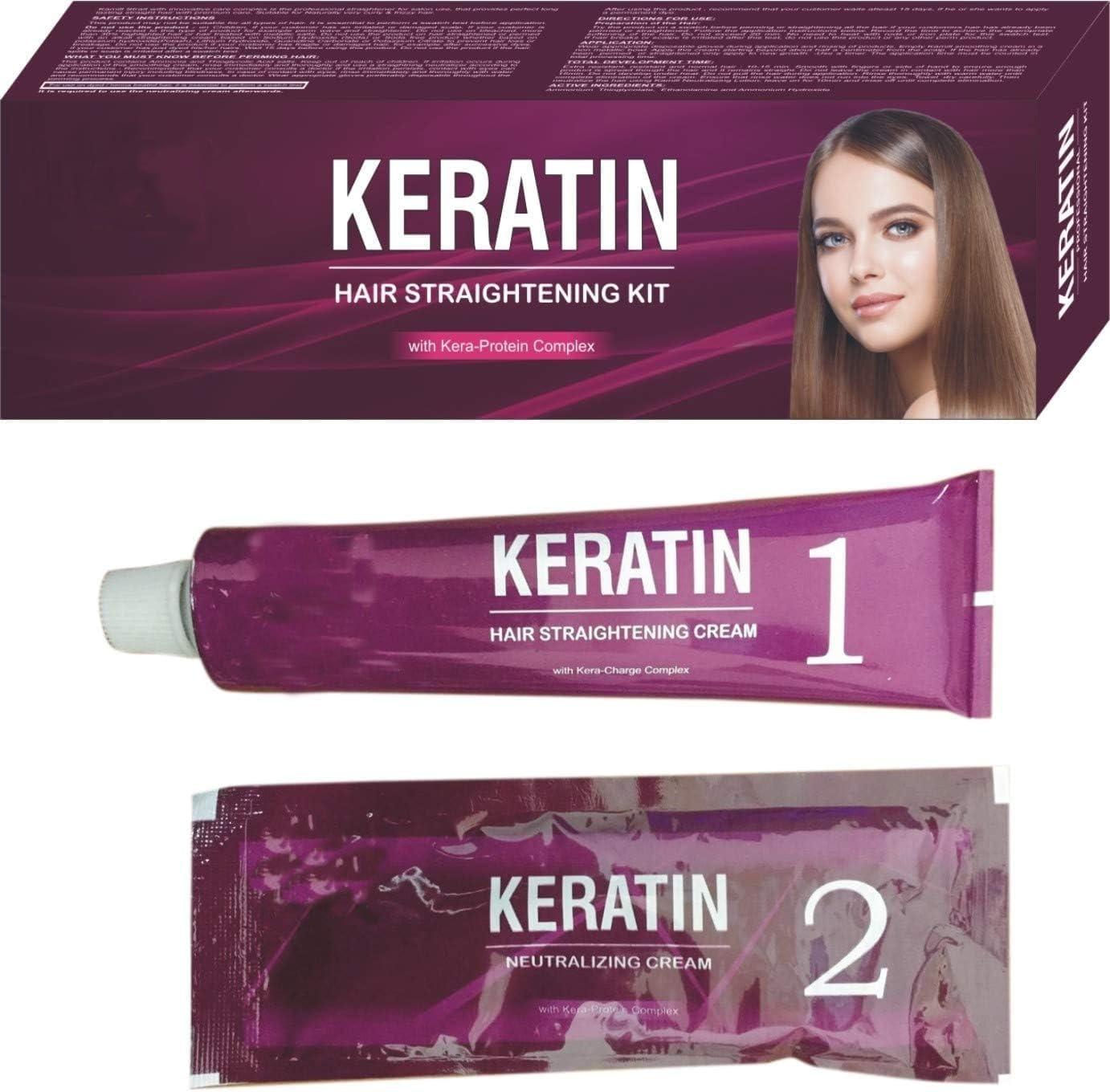 OINM Professional Keratin Hair Straightening Kit, 165 g
