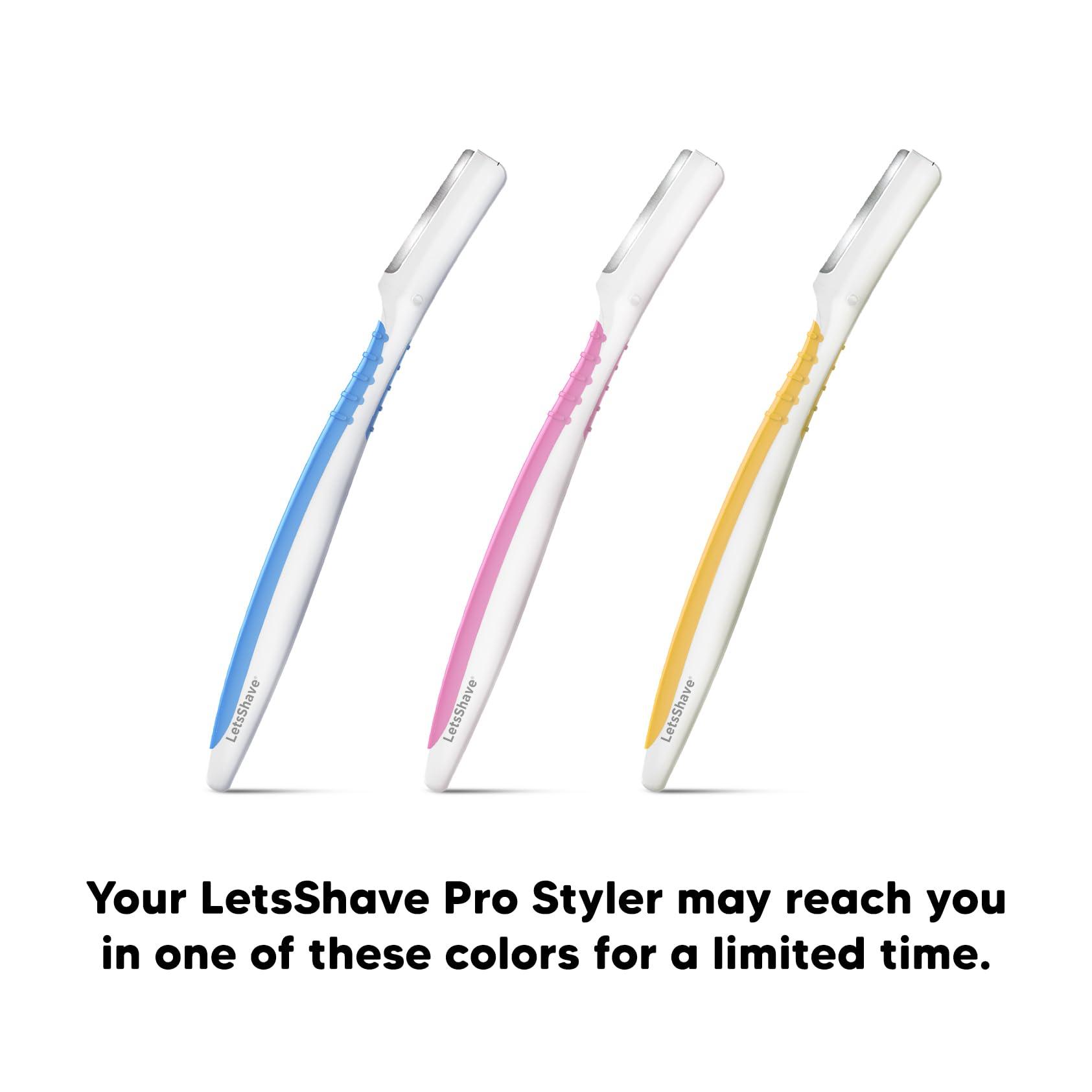 LetsShave LetsShave Pro Styler for Men Beard, Reusable, Pack of 3, +1 Transparent Shave Gel 15ml, Beard Shaper, Multi Grooming, Face Razor for Men, Beard Pen Styler, 60 Days of Styling