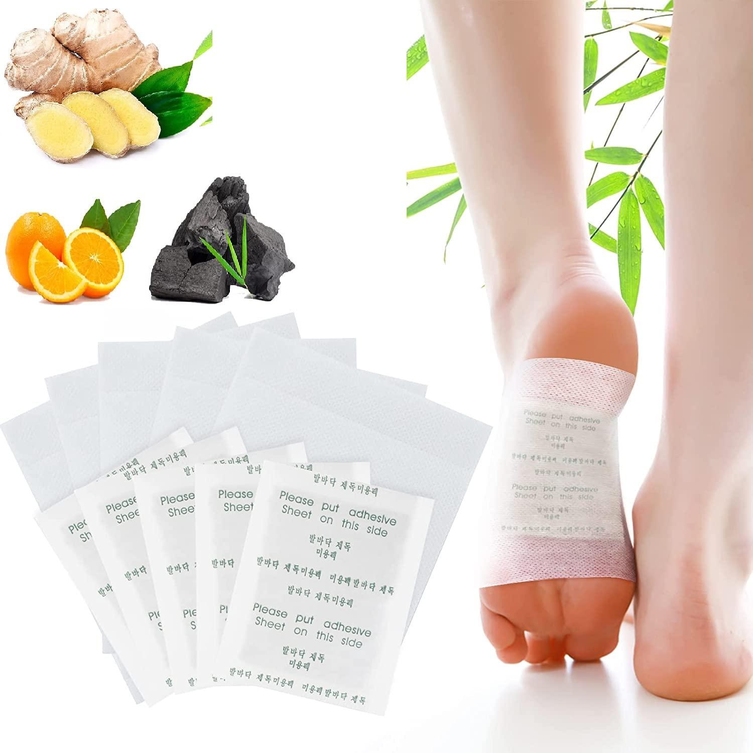 FI FIDROXIMPERIA FI FIDROXIMPERIA Cleaning Detox Foot Patches, 10 Pads (Pack Of 1), Multicolour, Unisex Adult, Patch, Detox Foot Patches, Promotes Better Sleep By Removing Toxins