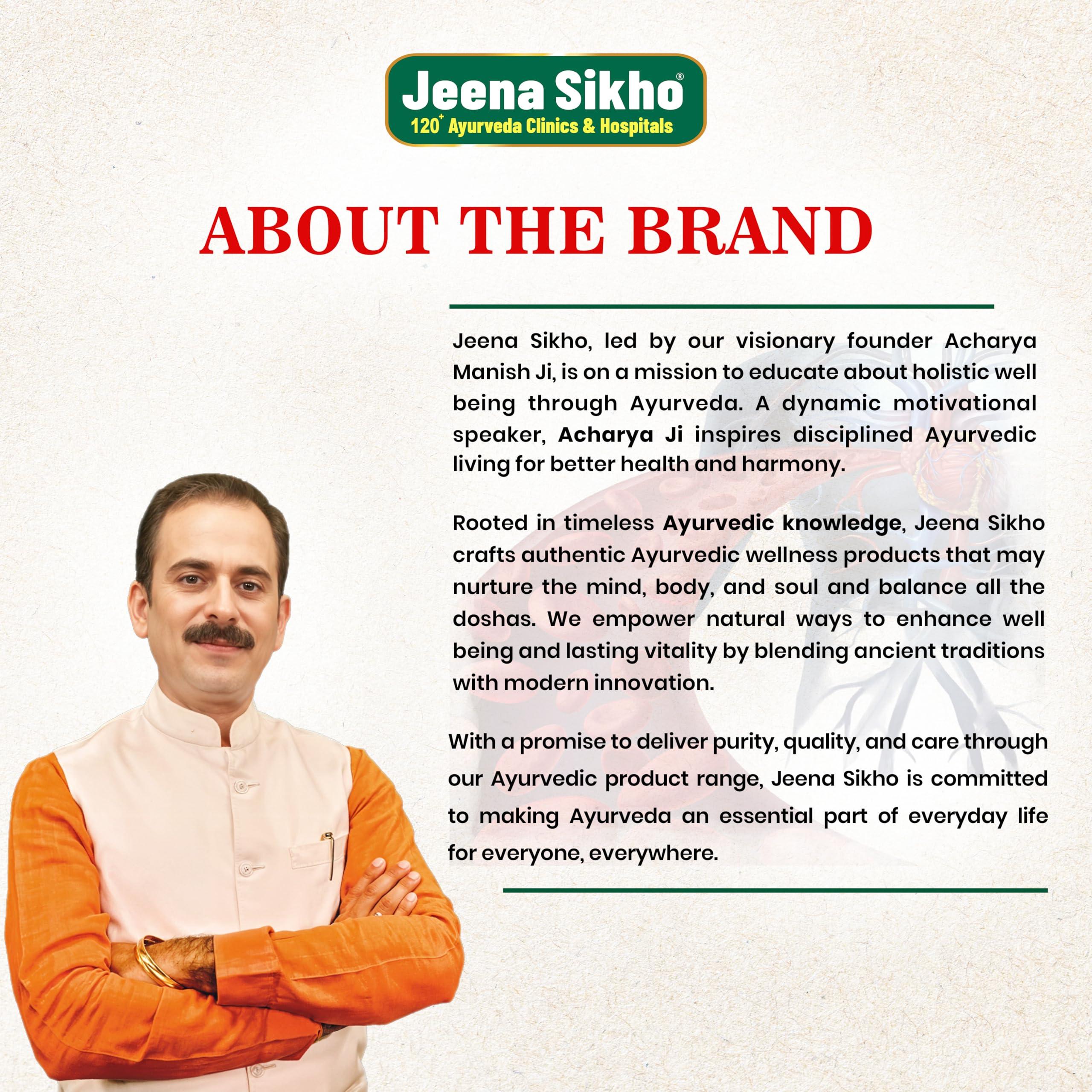 Jeena Sikho Jeena Sikho Rakta Prasadan Tonic | Herbal Blood Purifier For Skin | Blood Purifier for Glowing Skin| Blood Purifier Syrup for Healthy & Glowing Skin | Natural and Safe | Sugar-Free, 450 ml