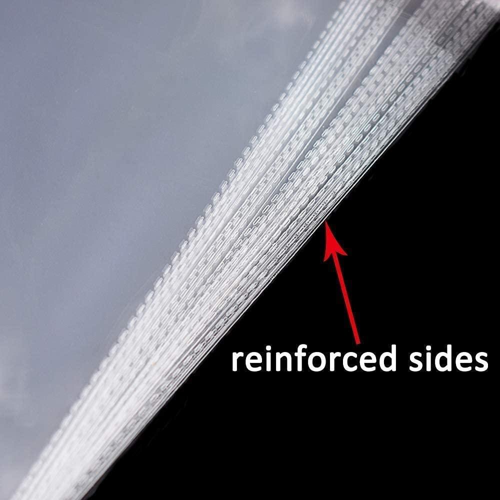 Generic CEN Self Adhesive Transparent Plastic/Polythene Pouch Bags Covers (25 Pouches - 3X4 Inches) | Reusable/Resealable Multipurpose Pouches for Jewelry, Packing, Storage (3 X 4)