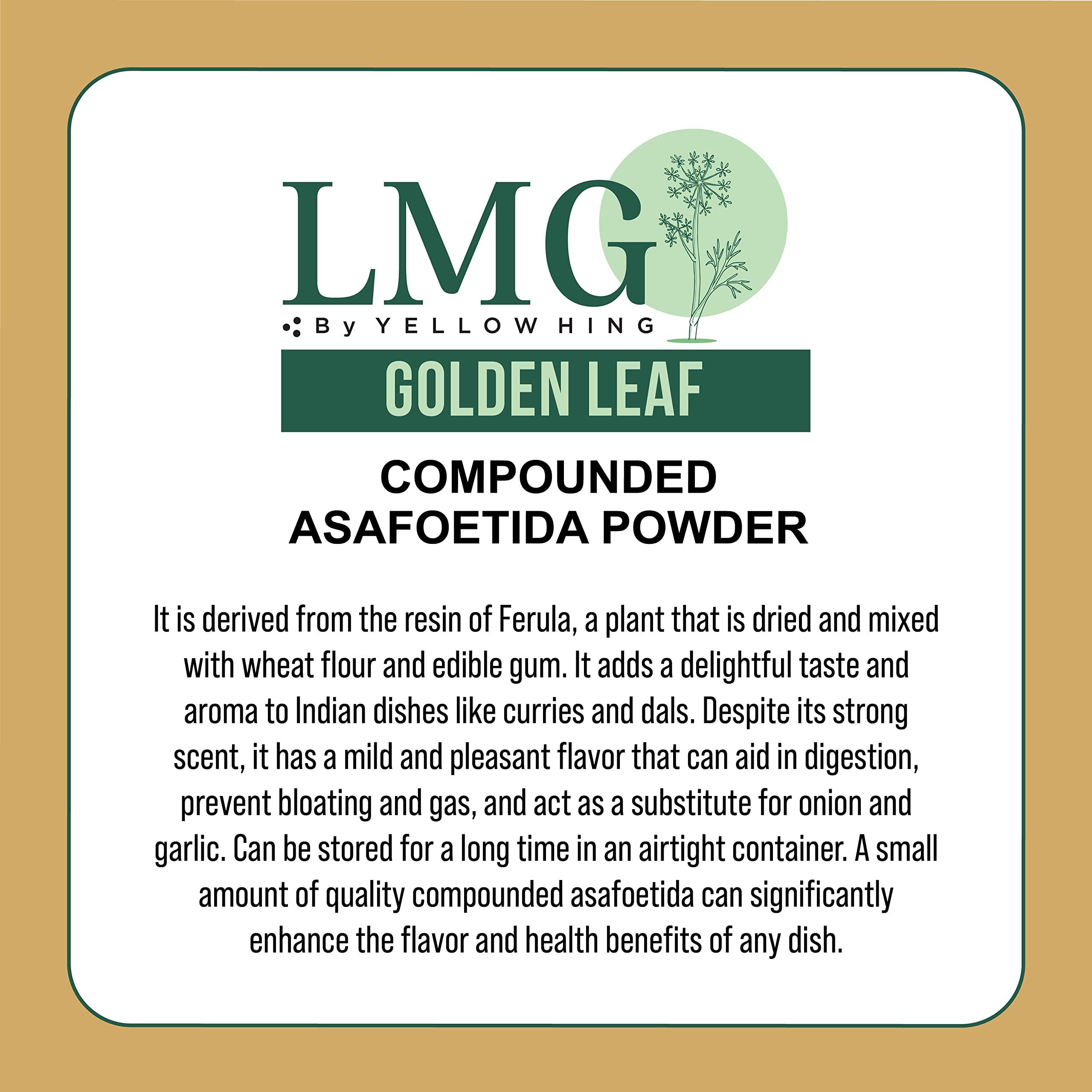 LMG LMG Compounded Hing Powder | Asafoetida | Hand Pounded & Natural Perungayam | Strong Flavour, Strong Aroma (100)