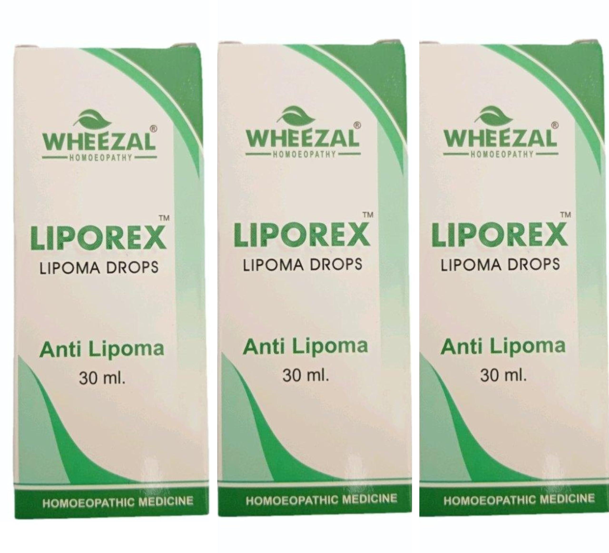 HOMOEOCART HOMOEOCART Wheezal Liporex Drops 30Ml(Pack Of 3)