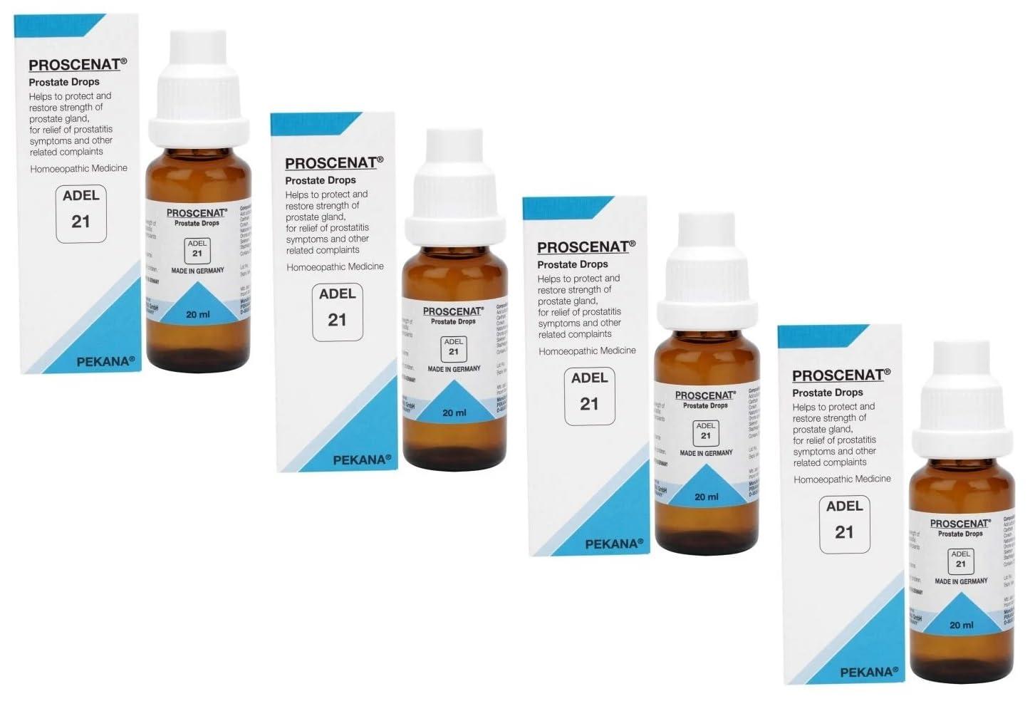 HOMEOVED ADEL - 21 Prostate Drops(Pack of 4)